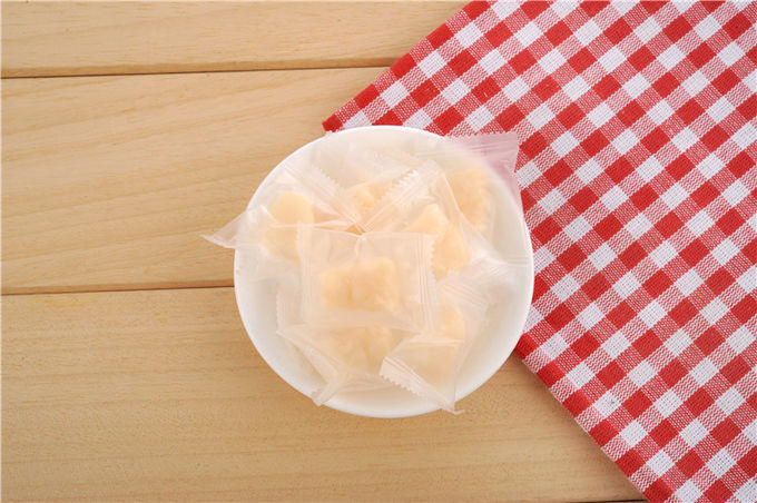 Calcio masticable material Gummies de la gelatina con el bolso envuelto individuo
